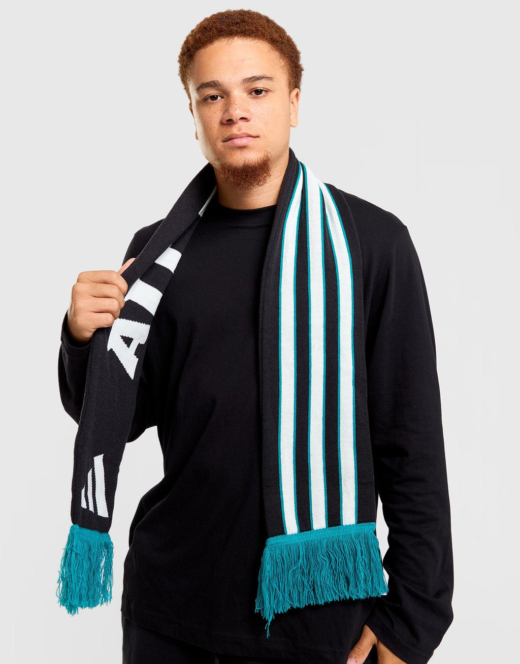 All Blacks 3-Stripes Scarf