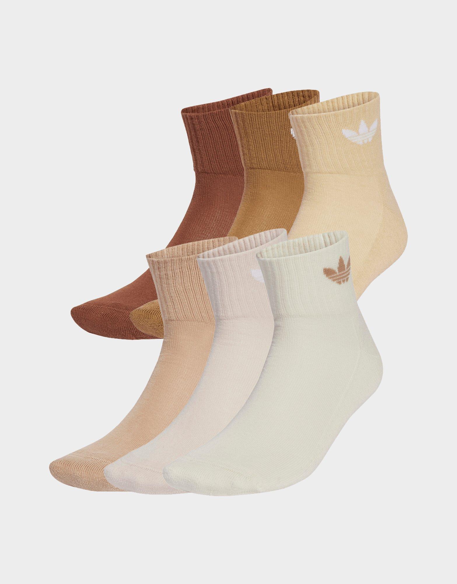 Trefoil Mid Ankle Socks (6 Pack)