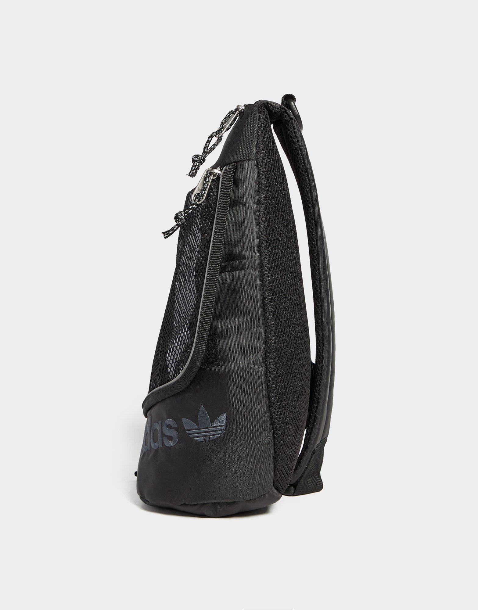 3-Stripe Mesh Sling Bag