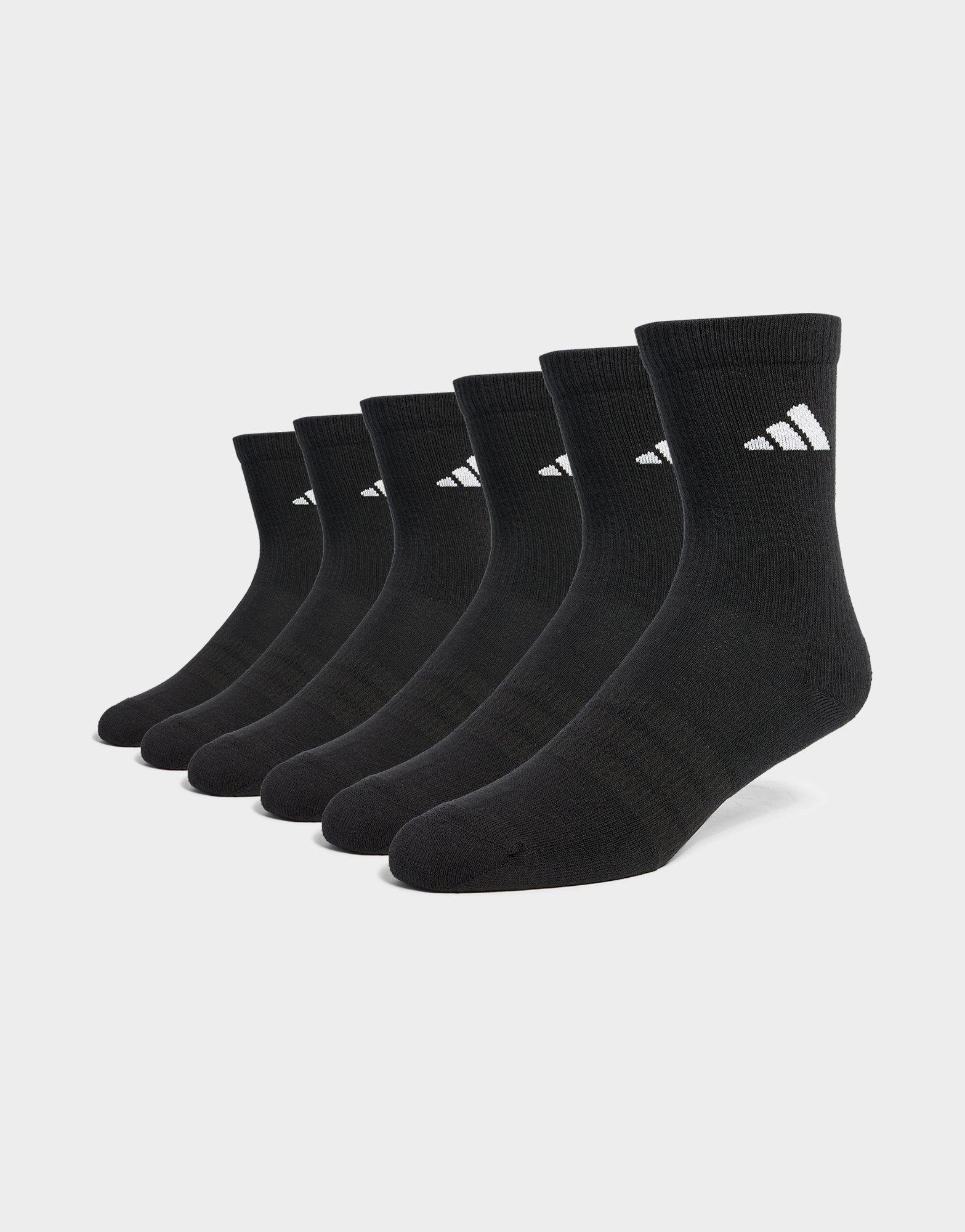 Cushioned Crew Socks (6 Pack)