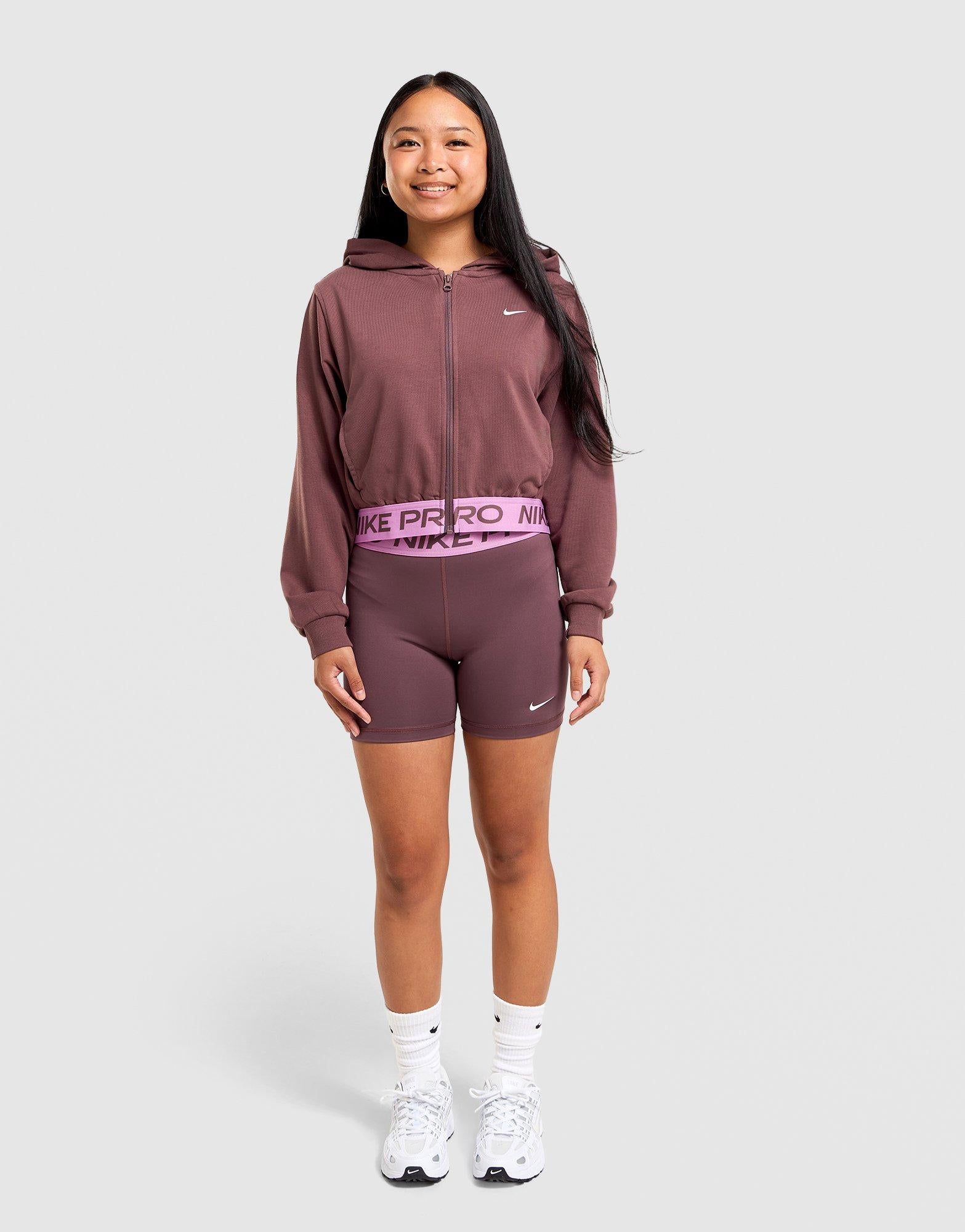 Pro Crop Full-Zip Hoodie Junior's