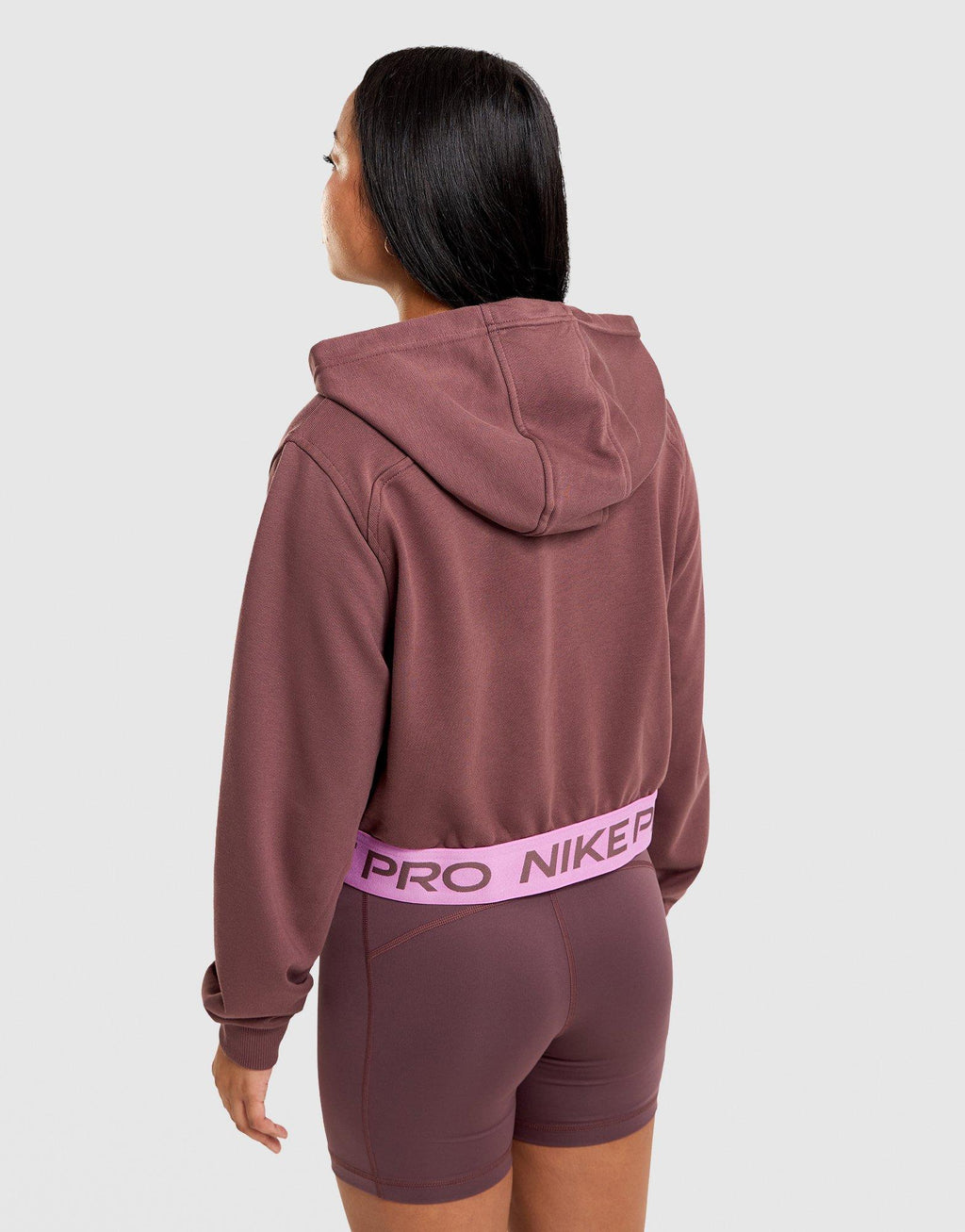 Pro Crop Full-Zip Hoodie Junior's