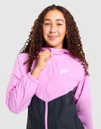 Full-Zip Windbreaker Jacket Junior's