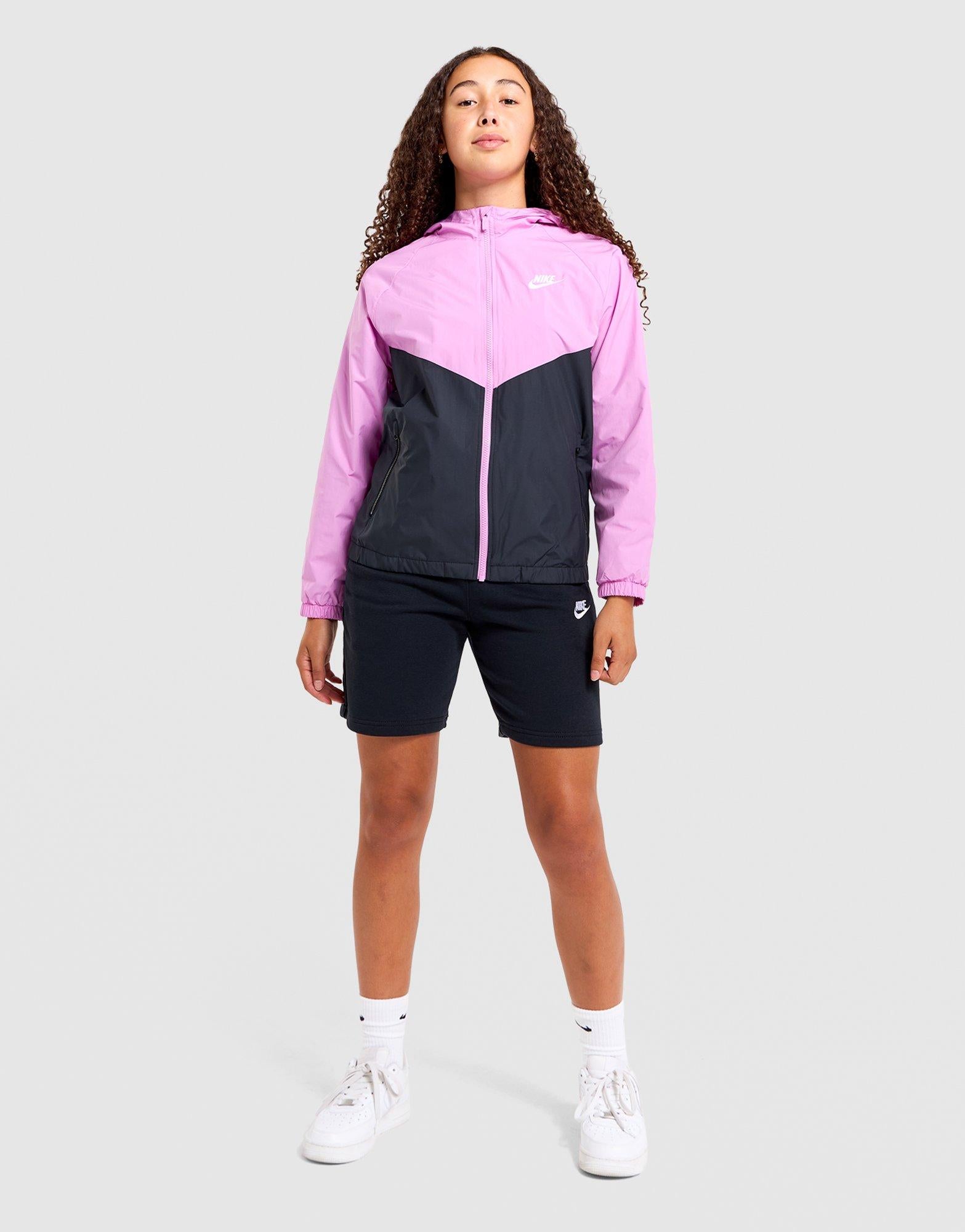 Full-Zip Windbreaker Jacket Junior's