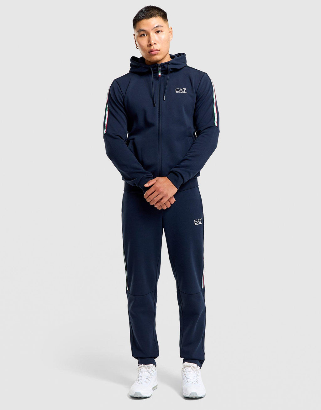 Italia Tape Full-Zip Hoodie