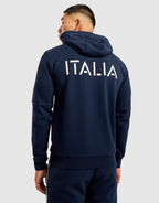 Italia Tape Full-Zip Hoodie
