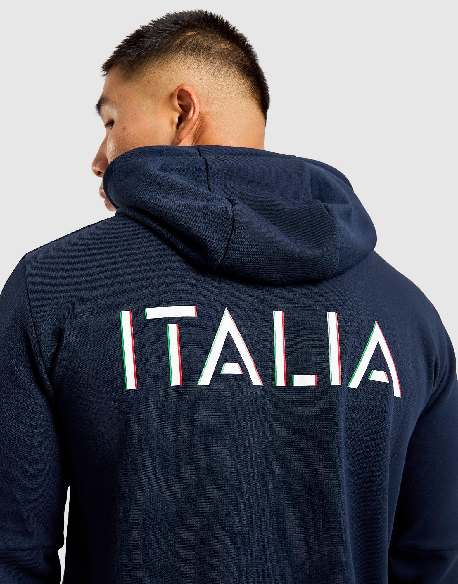 Italia Tape Full-Zip Hoodie