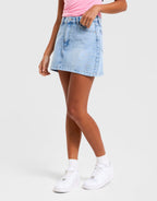 Denim Mini Skirt