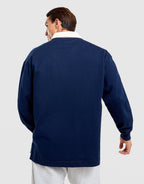 Flag Long Sleeve Polo Shirt