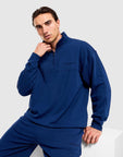 Lounge 1/4 Zip Track Top