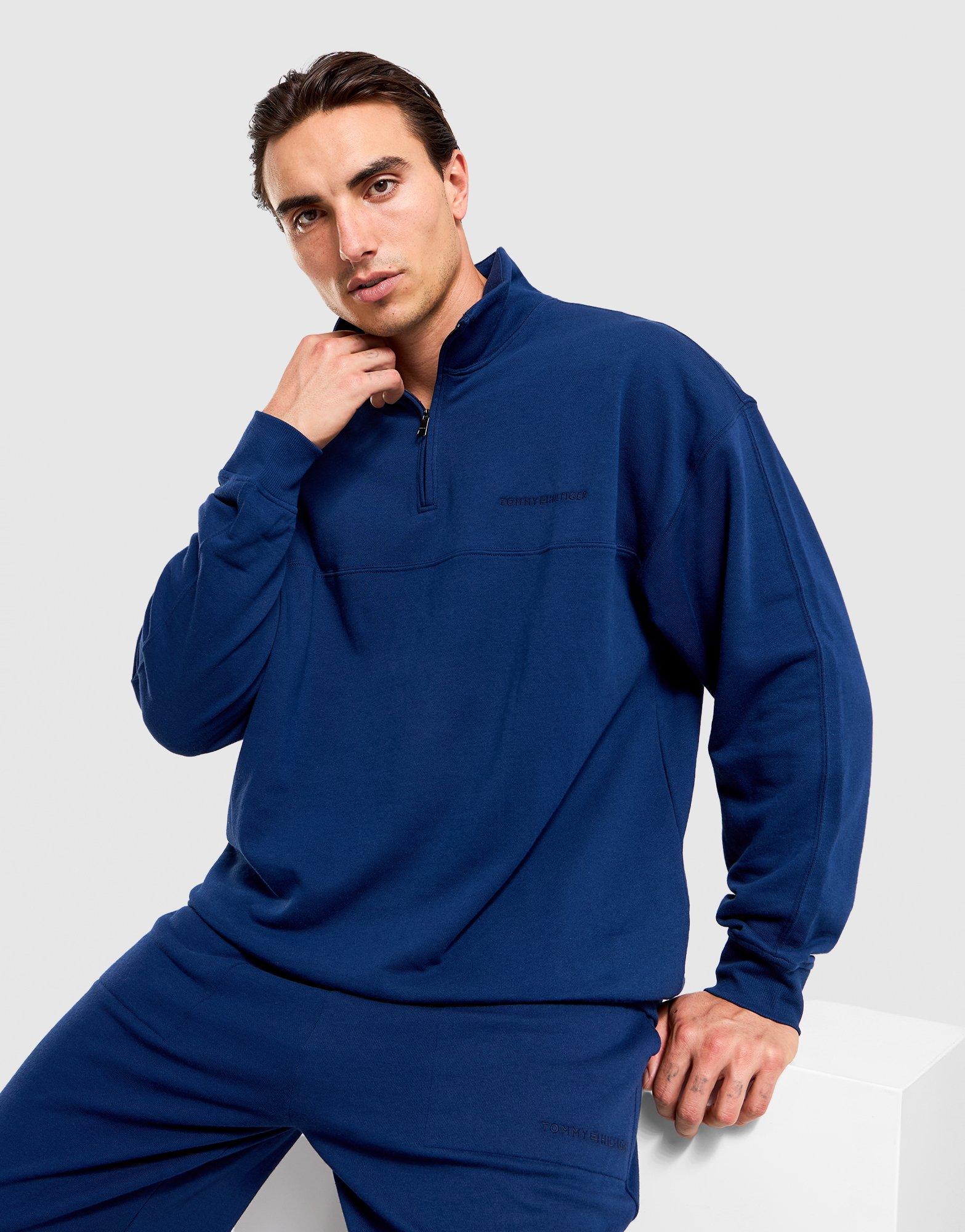 Lounge 1/4 Zip Track Top