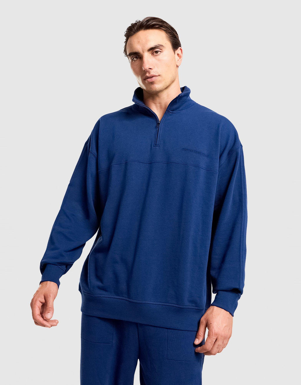 Lounge 1/4 Zip Track Top