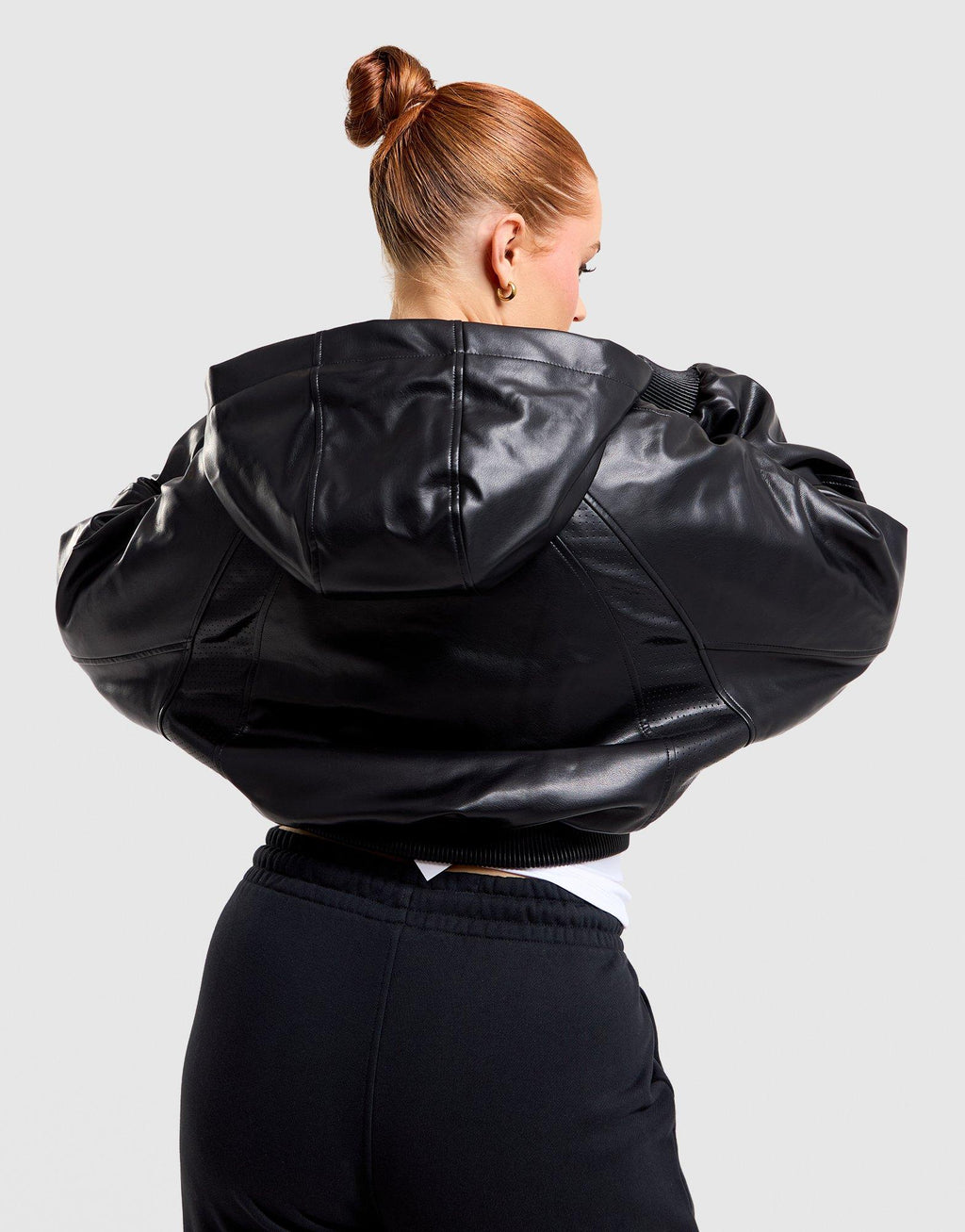 Flight Faux Leather Jacket