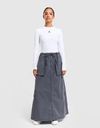 Cargo Woven Skirt