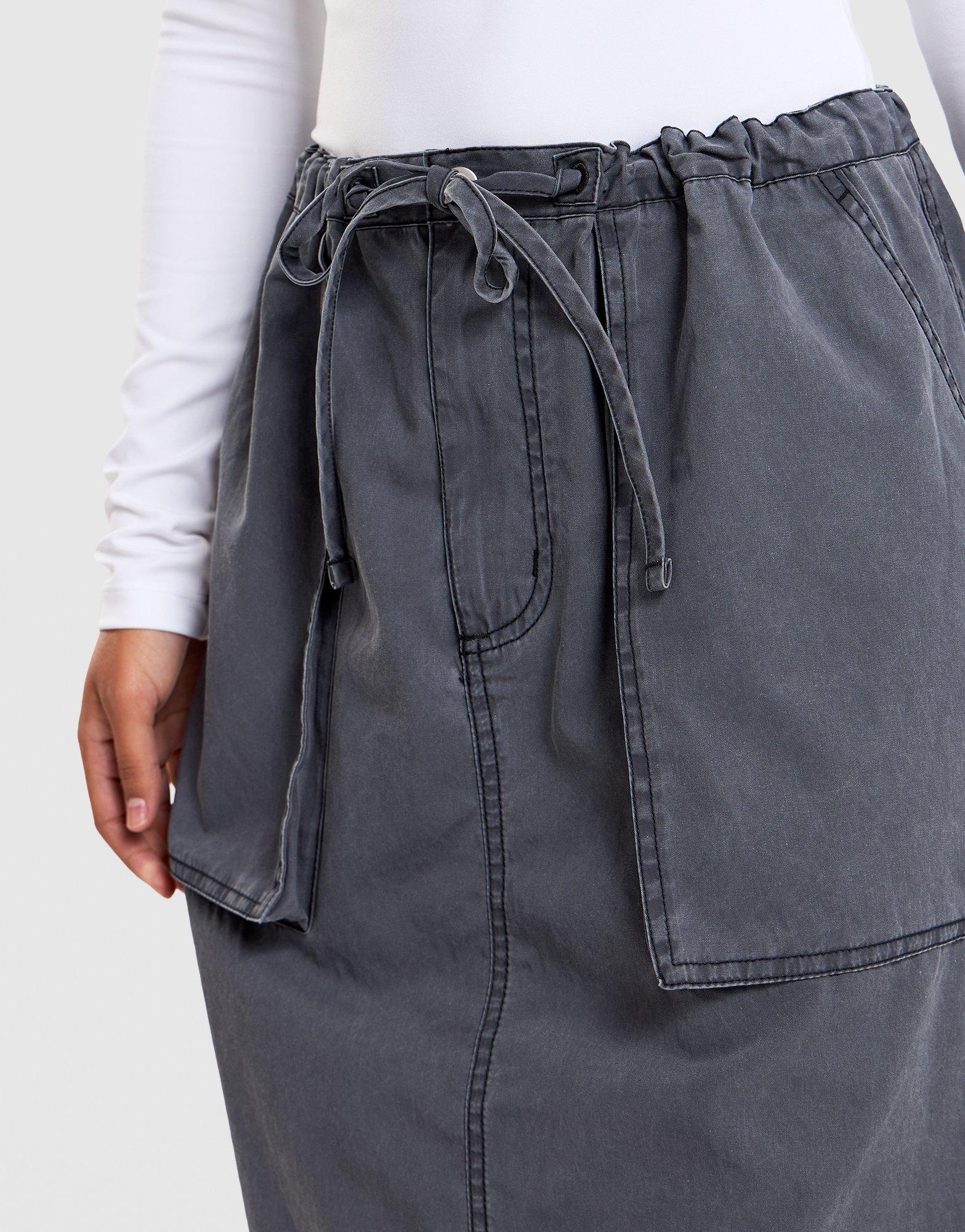 Cargo Woven Skirt