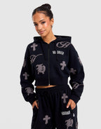 Mist Oversized Full-Zip Hoodie