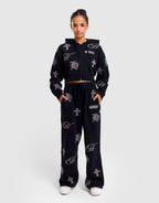 Mist Oversized Full-Zip Hoodie