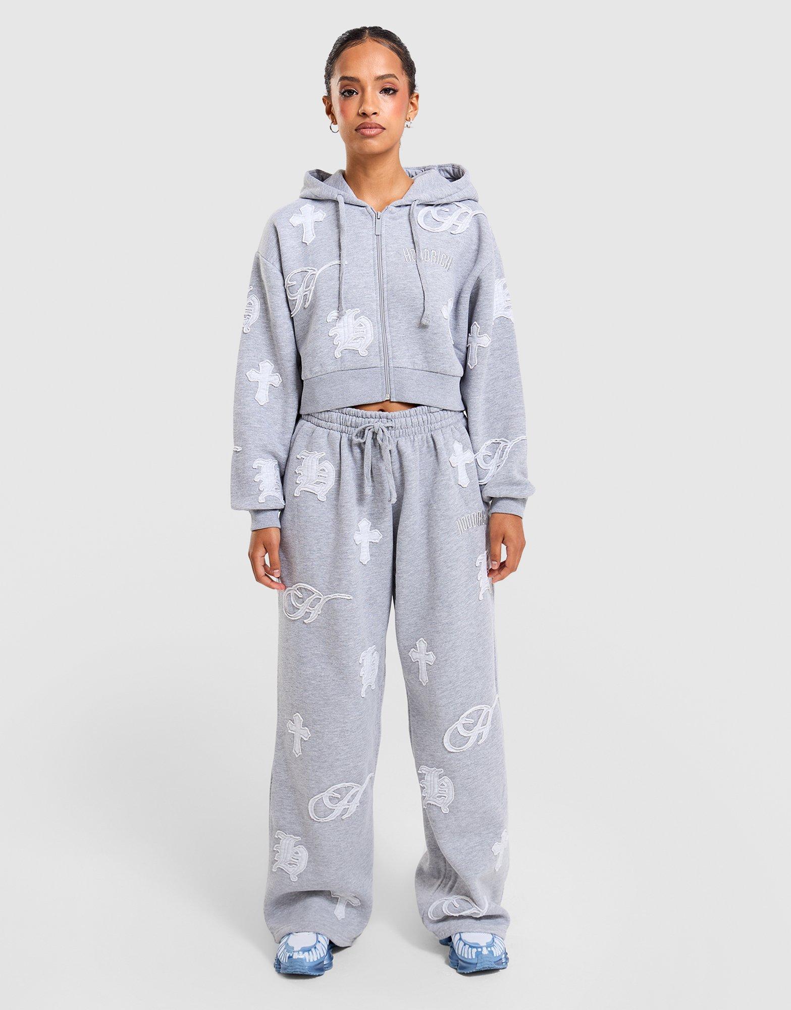Mist Oversized Full-Zip Hoodie