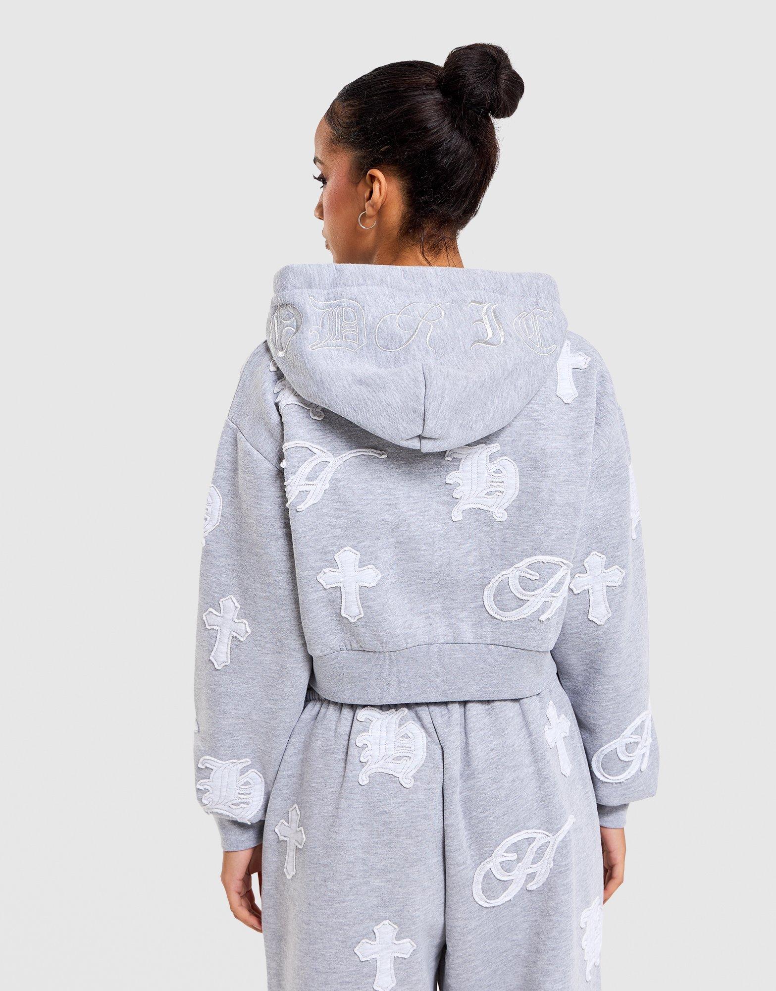 Mist Oversized Full-Zip Hoodie