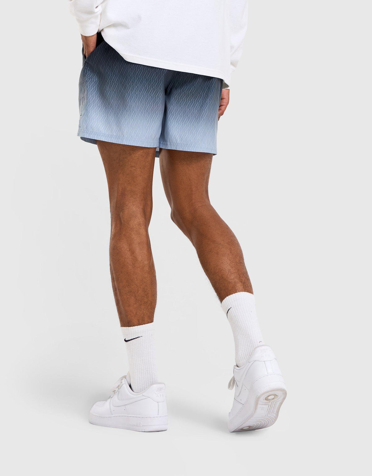 Fade All-Over Print Swim Shorts