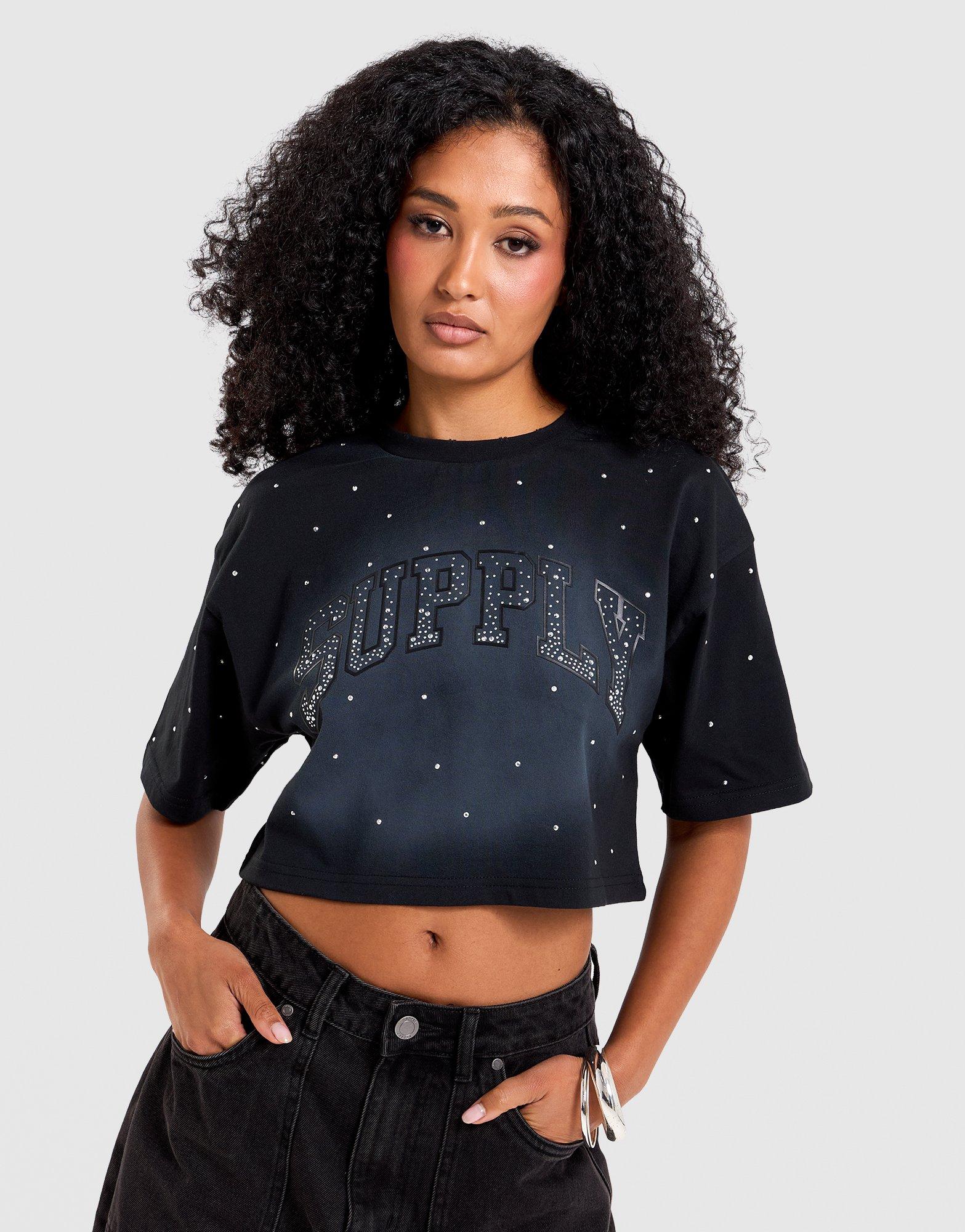 Oversized Crop T-Shirt