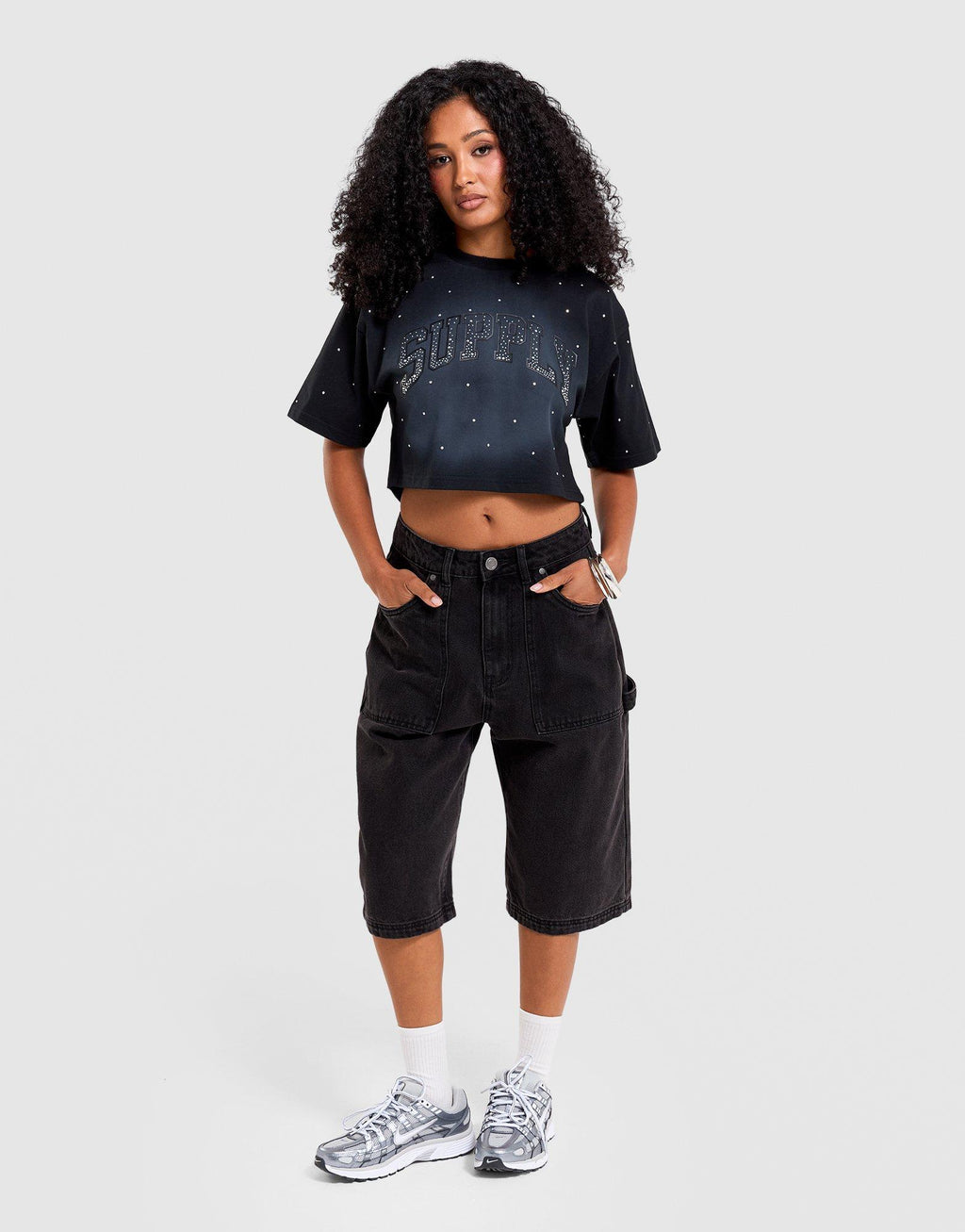 Oversized Crop T-Shirt