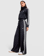 Satin Polka Dot Wide Leg Pants
