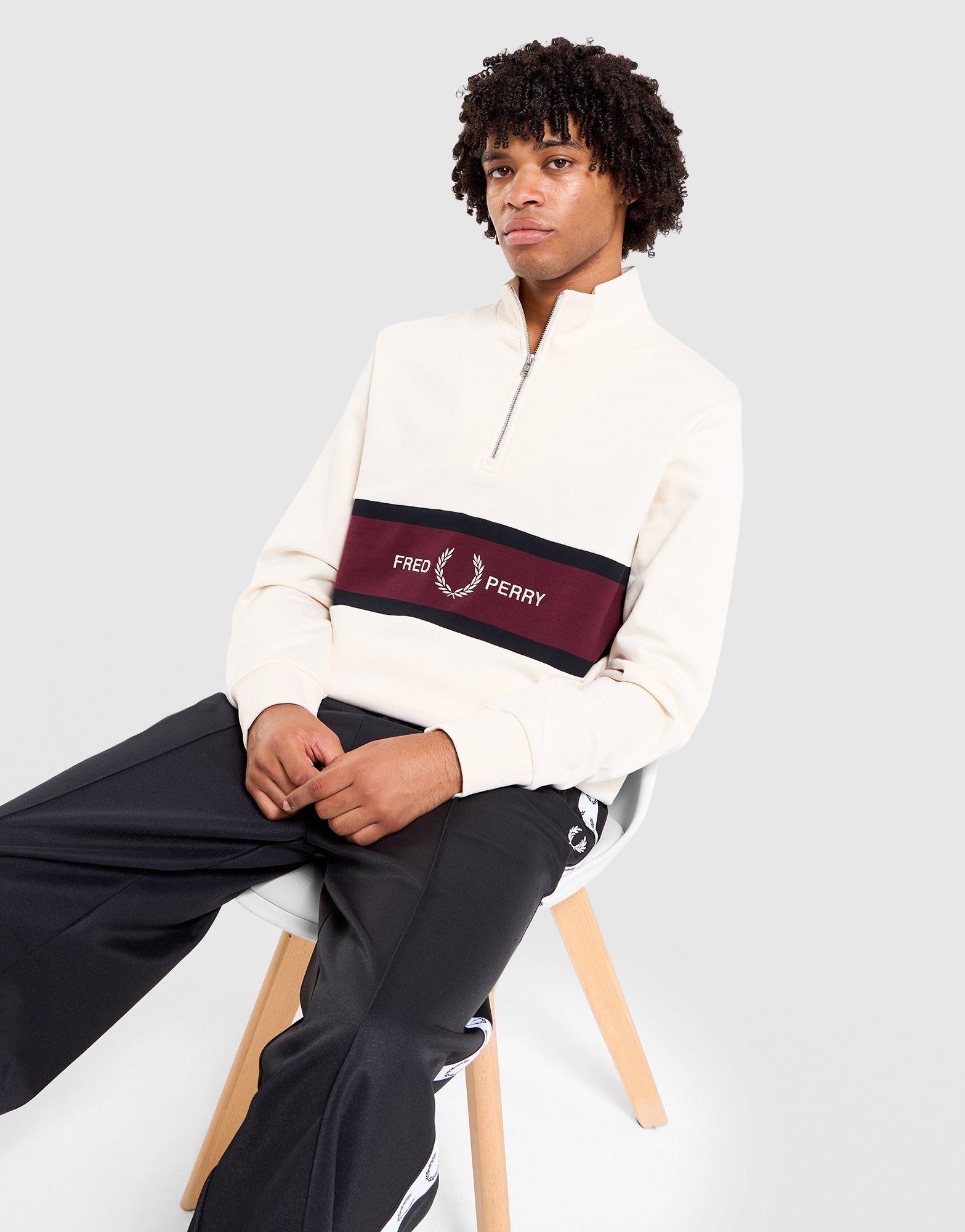 1/4 Zip Track Top