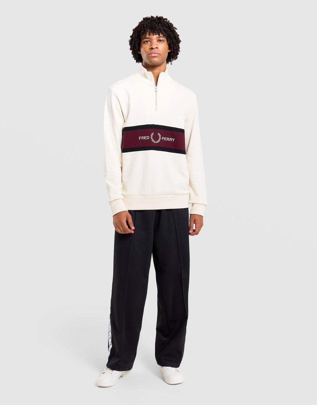 1/4 Zip Track Top