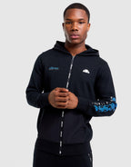 Alonzo Woven Full-Zip Hoodie
