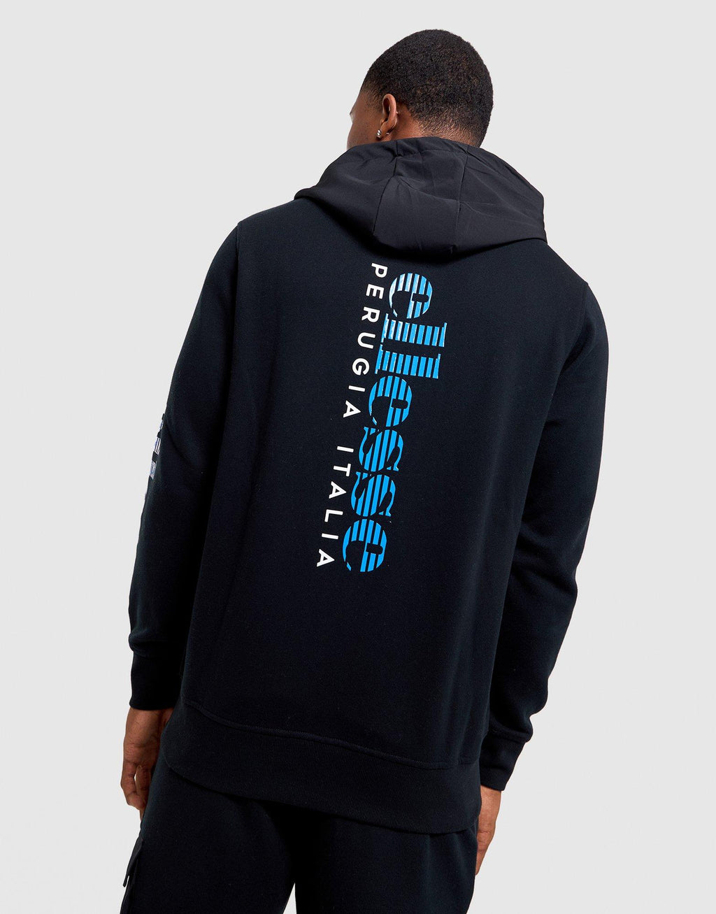 Alonzo Woven Full-Zip Hoodie
