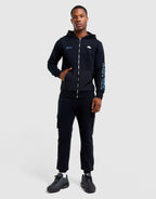 Alonzo Woven Full-Zip Hoodie