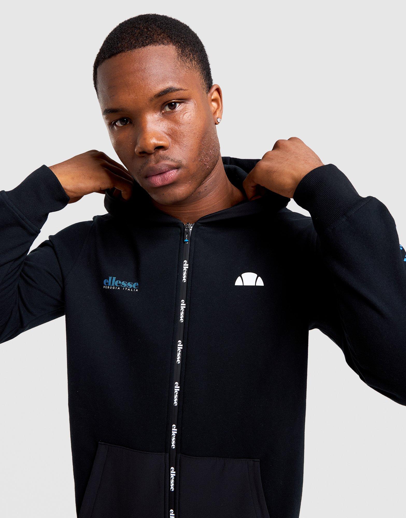 Alonzo Woven Full-Zip Hoodie