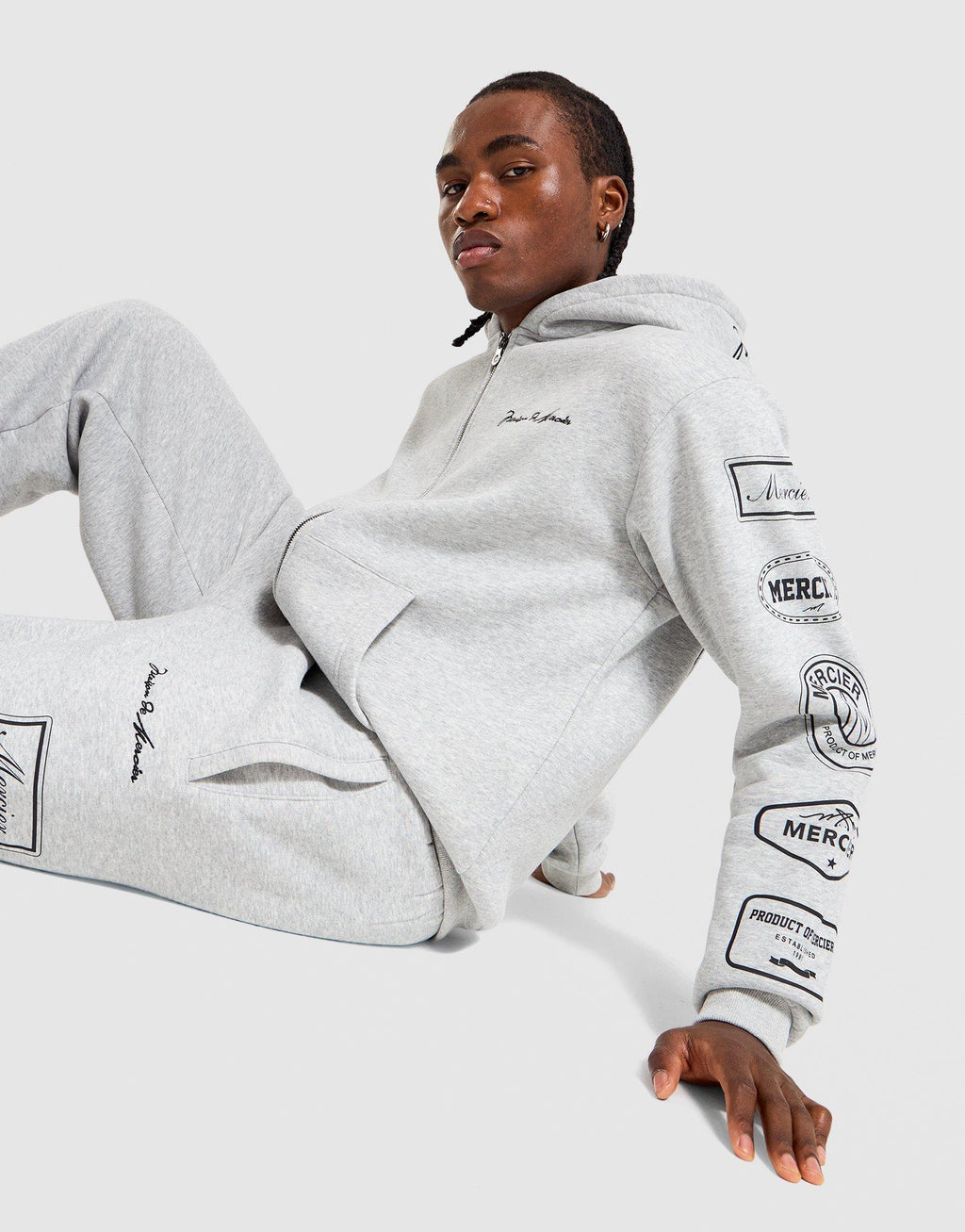 Badge Full-Zip Hoodie