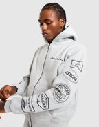 Badge Full-Zip Hoodie