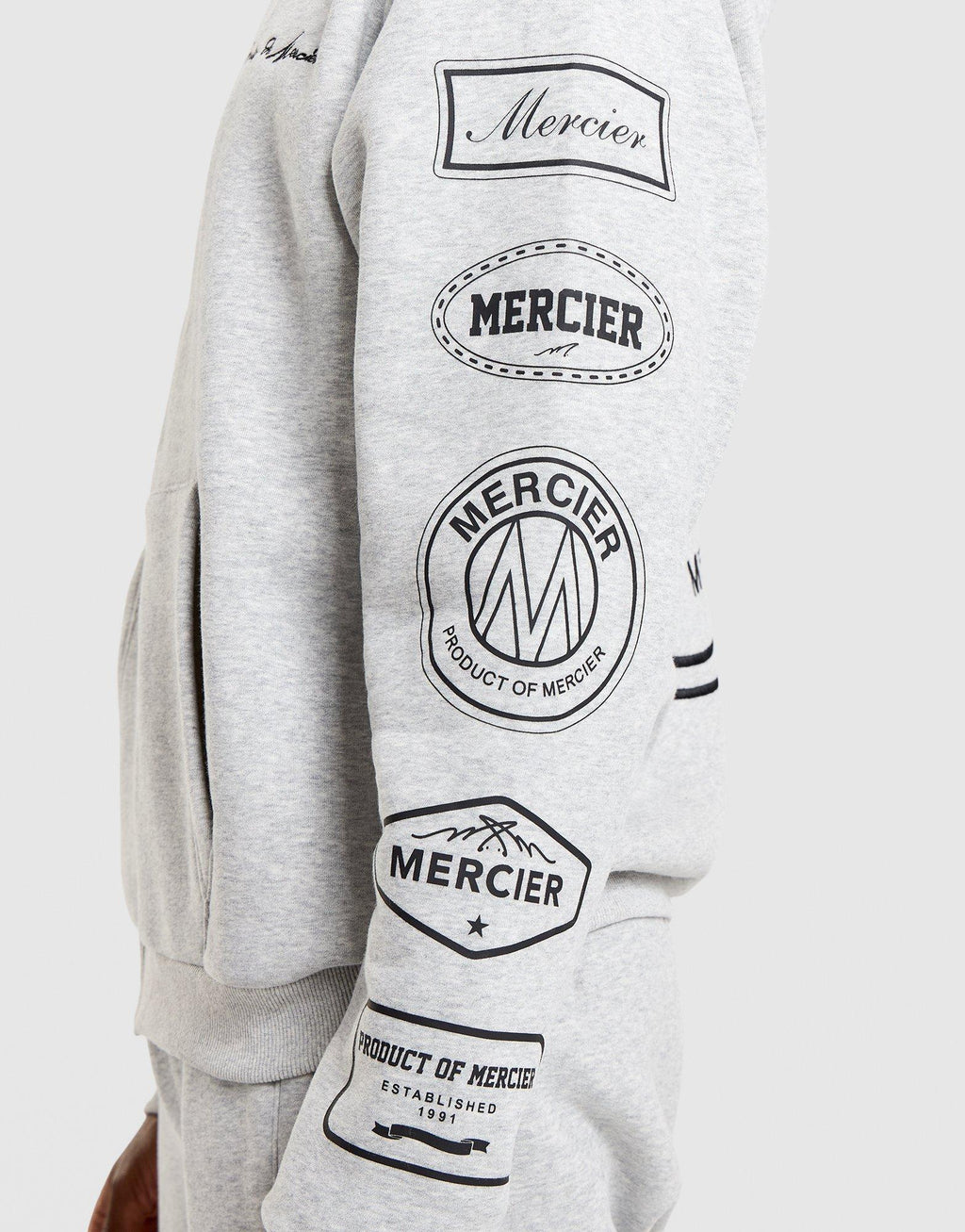 Badge Full-Zip Hoodie