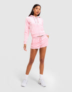 Velour Monogram Shorts
