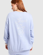 Just Do It Oversized Sweatshirt