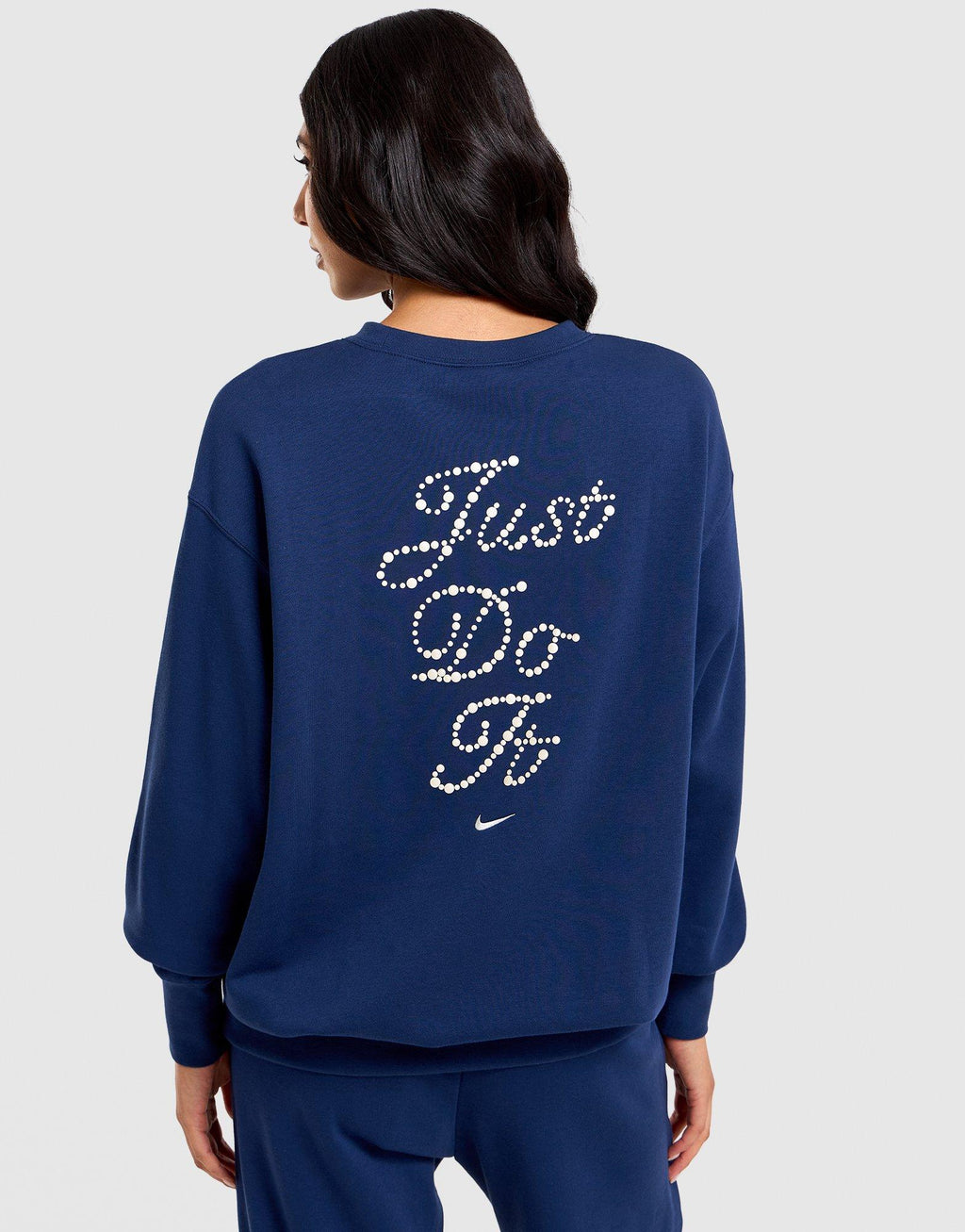 Just Do It Oversized Sweatshirt