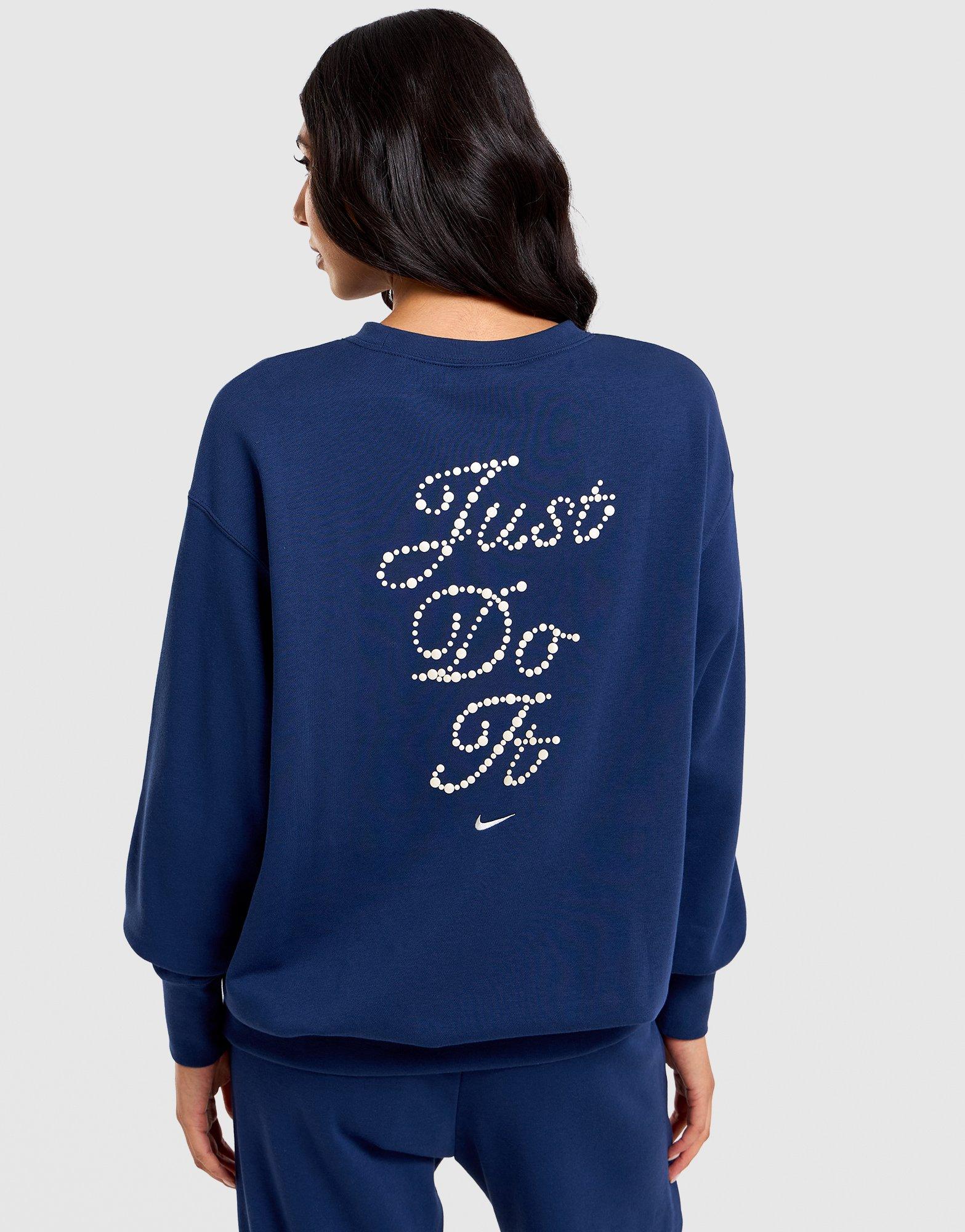 Just Do It Oversized Sweatshirt