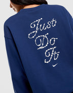Just Do It Oversized Sweatshirt