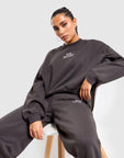 Linear Crop Sweatshirt