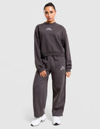 Linear Crop Sweatshirt