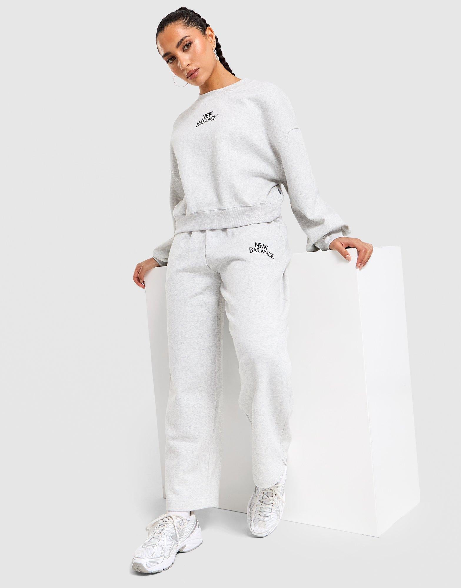 Linear Crop Sweatshirt