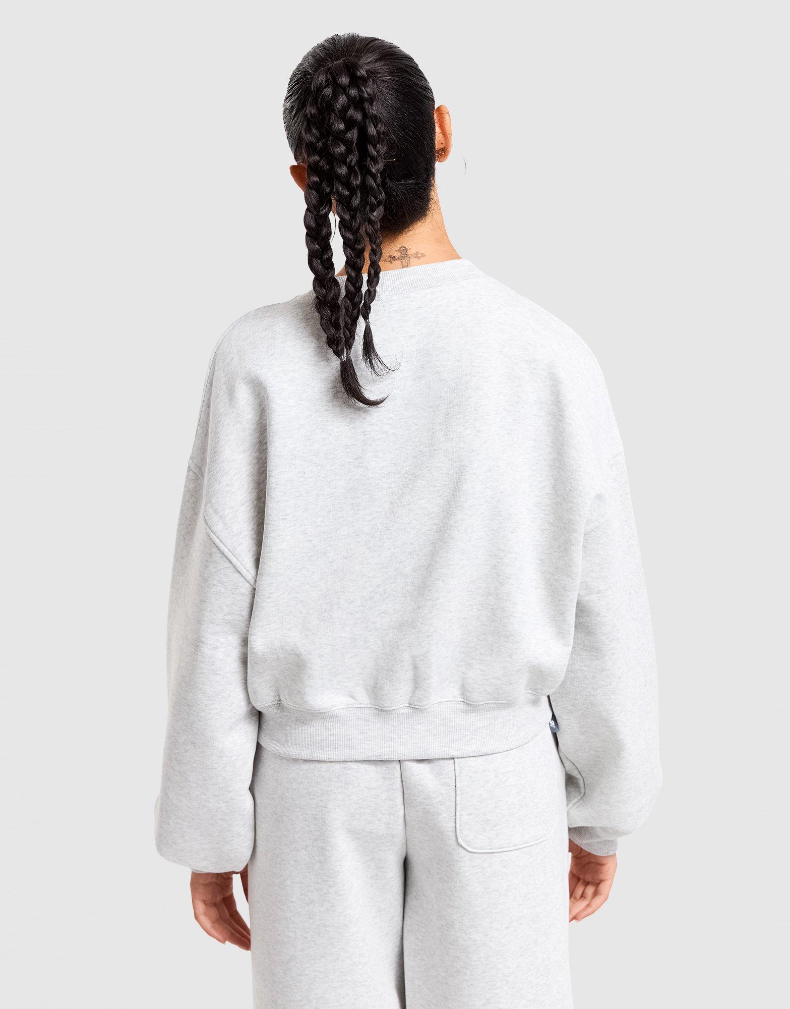 Linear Crop Sweatshirt