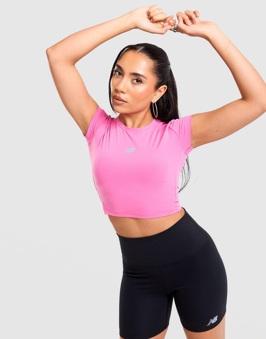 Harmony Fitted Crop T-Shirt