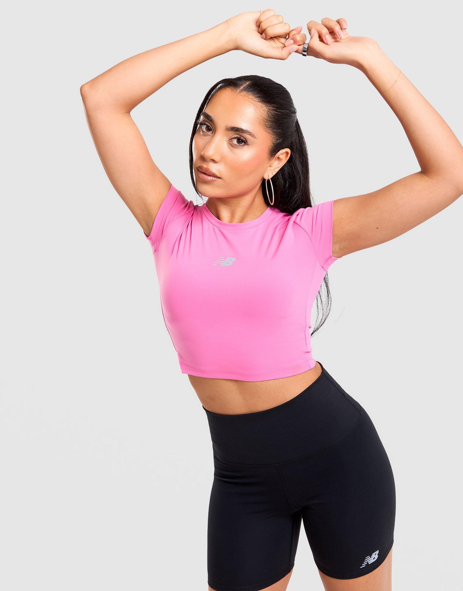 Harmony Fitted Crop T-Shirt