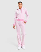 Full-Zip Velour Hoodie