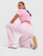 Velour Track Pants