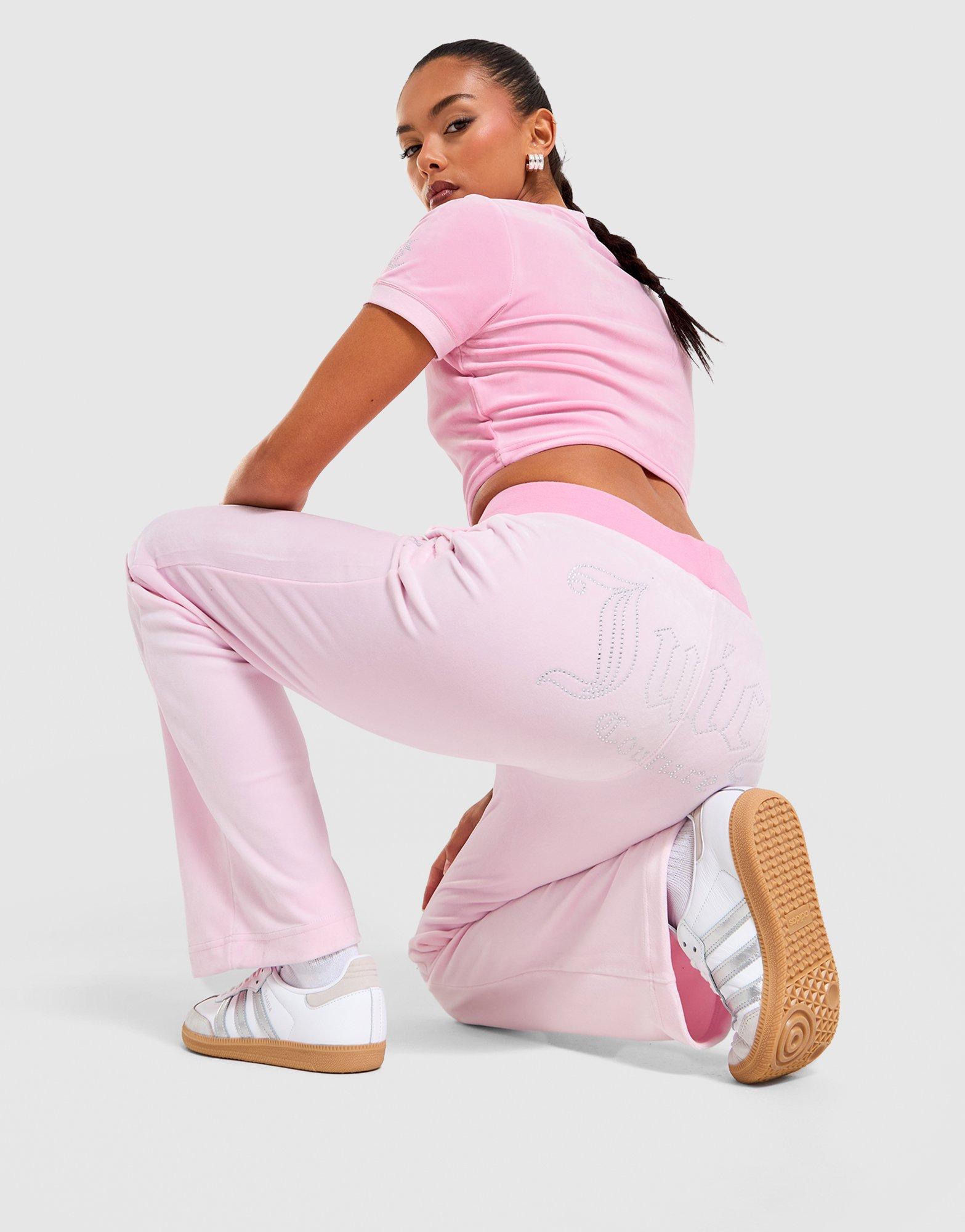 Velour Track Pants